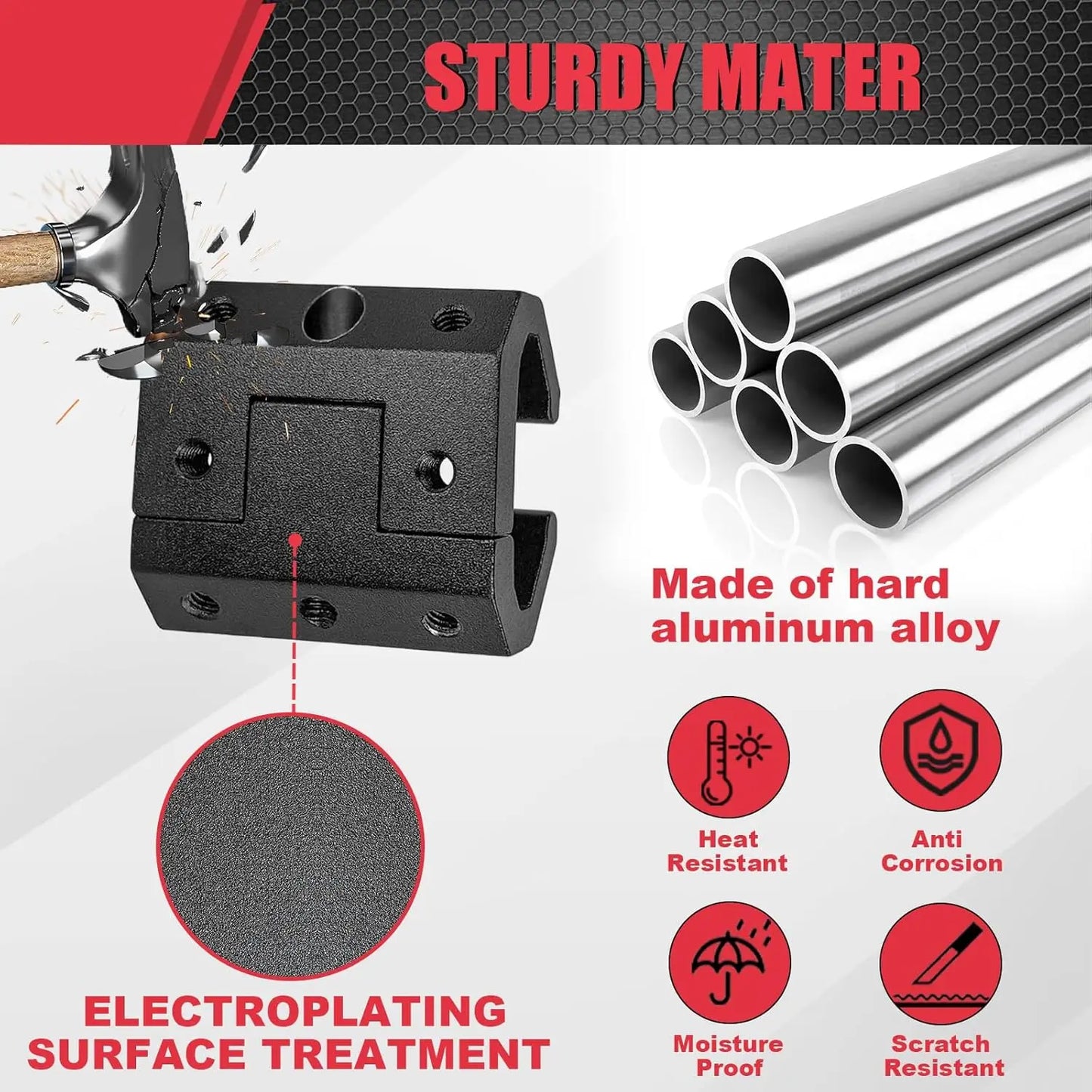 Powerful Magnetic Bar Mount Fits for Milwaukee Packout Toolbox, Tool Holder Strip Work on Packout Rails, Keeping Tools Handy