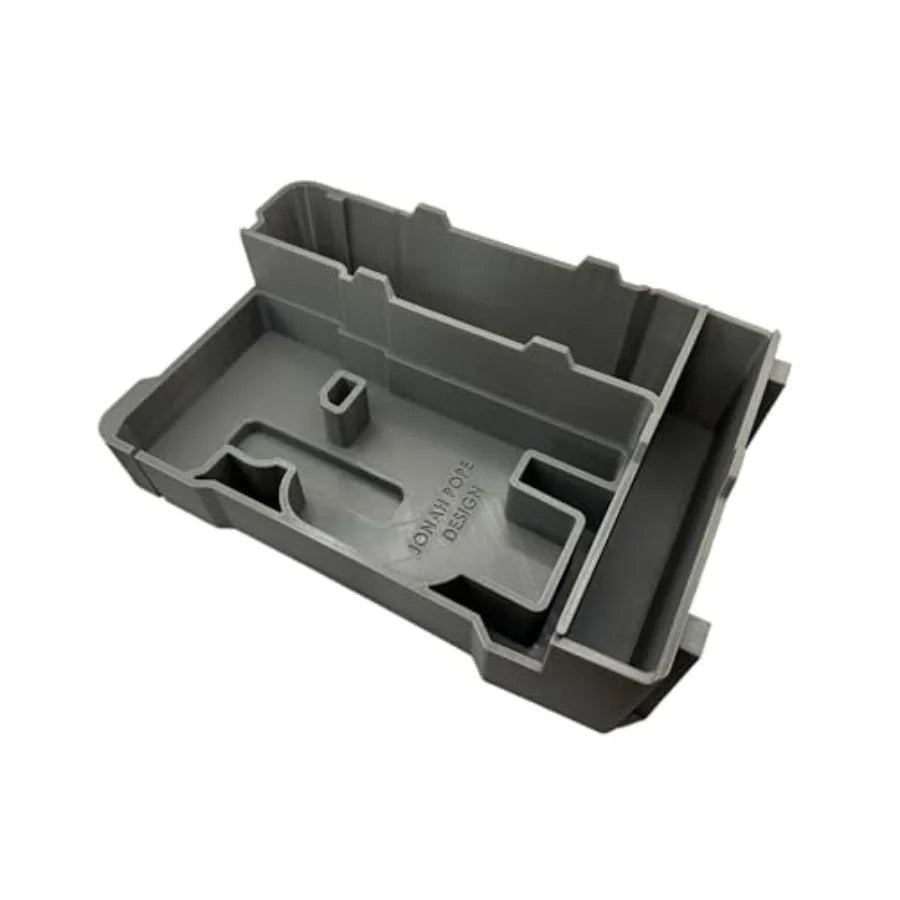 Jonah Pope Design 3D Printed Insert Designed for Milwaukee M12 Bandfile and Milwaukee Packout Organizer Insert Only