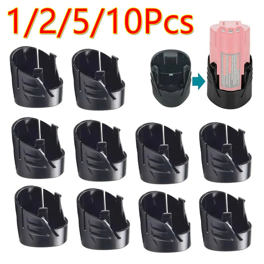 1/2/5/10Pc 12V Lithium Ion Battery Plastic Case Bottom Shell Box Part Fit For Milwaukee Li-ion 3 Cell Battery Holder Accessories