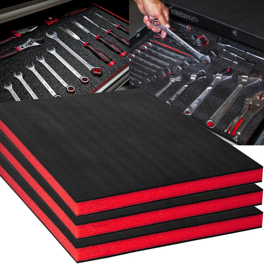 Tool Box Foam Protective Inserts for Cases,Polyethylene Tool Foam for Cases,Cushion Insert for Toolboxes for Packaging,Craft