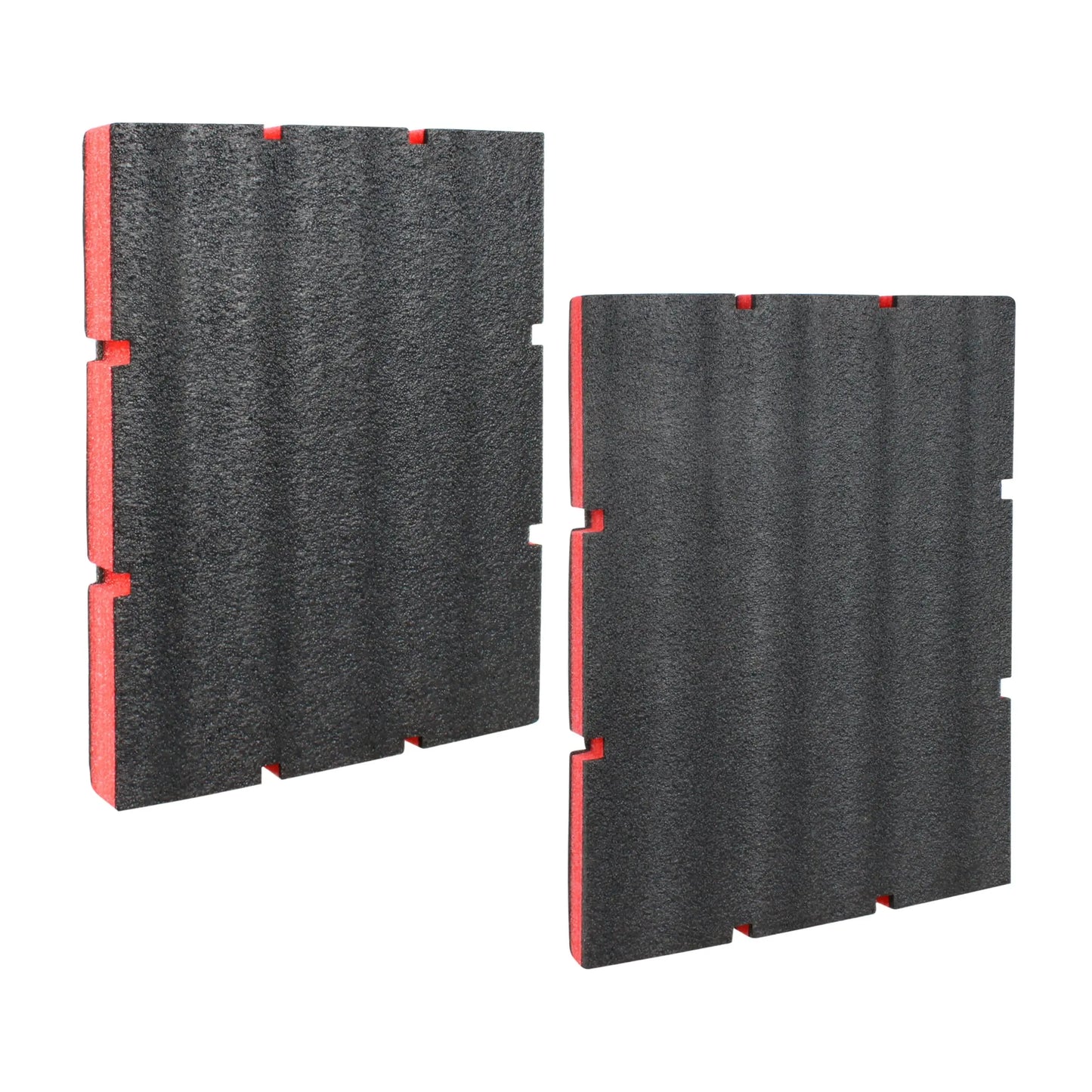Foam Tool Organizer Inserts Compatible with Milwaukee 48-22-8442 and 48-22-84432 Drawer Boxes,Shockproof Red & Black Foam Insert