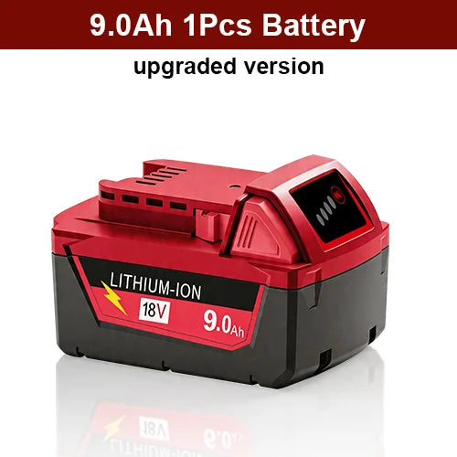 For Milwaukee M18 12.0Ah Battery XC 12000mAh Replacement for 48-11-1860 M18B5 18V Li-ion Cordless Power Tool High Capacity18650