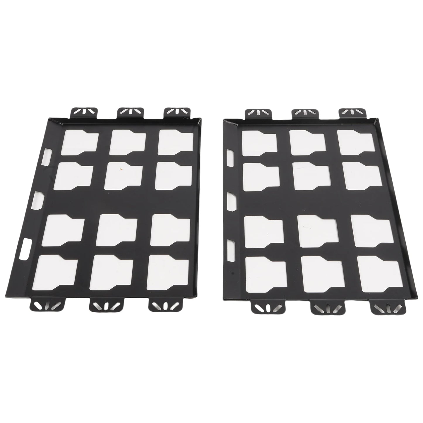 2 Pack Toolbox Mounting Plates Compatible for Milwaukee Packout , 100 Lbs, Metal Full Plates for Tool Storage and Organization