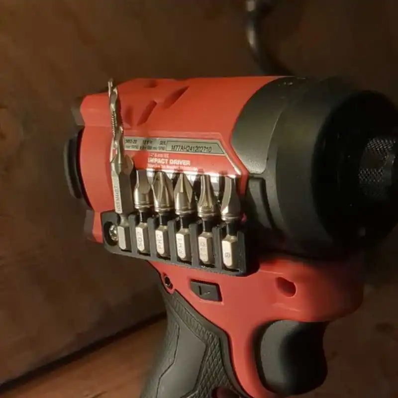Drill Bit Organiser Convenient Grab-And-Go Drill Bit Organiser For Milwaukee 3453 20 Series Rotary Drill Bit Storage Accessory