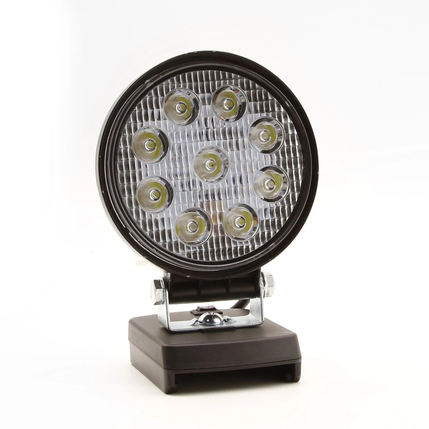 9 LED Portable Work Light Tool Lamp Suitable for Bosch/Dewalt/Milwaukee/Makita 18V Li-On BATTERY