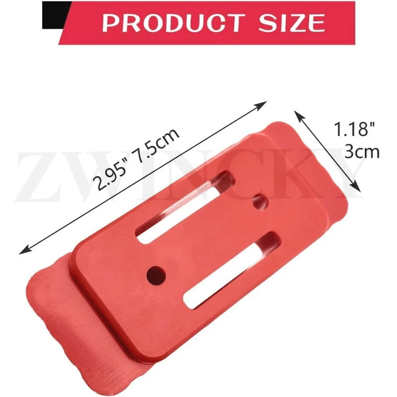 Mounting Feet For Packout -5/10 Pack,For Packout Accessories,Feet Mounting System,Red support legs for Milwaukee Packout