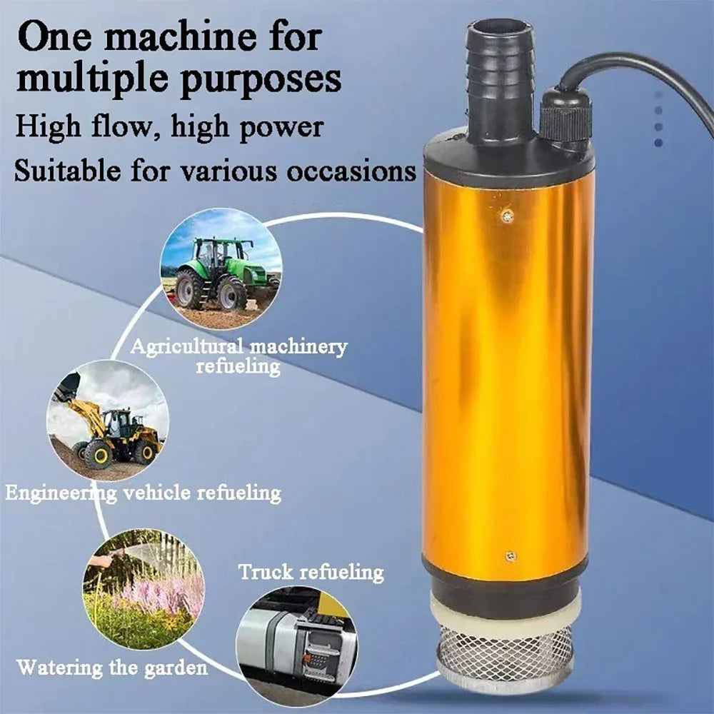 For Makita For Dewalt For Milwaukee For Bosch 18V Lithium Ion Battery Portable Suction Water Pump Oil Well Machine Drainage Pump