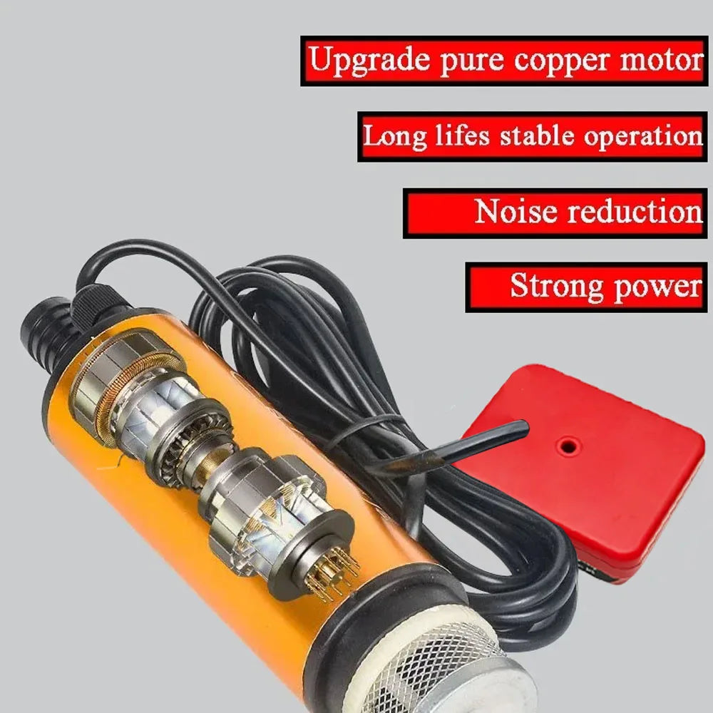 For Makita For Dewalt For Milwaukee For Bosch 18V Lithium Ion Battery Portable Suction Water Pump Oil Well Machine Drainage Pump