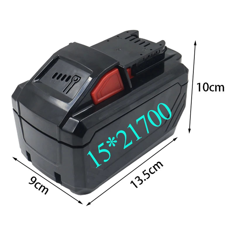 15*21700 Li-ion Battery Plastic Case Charging Protection Board Box Shell For Milwaukee For M18 18V 12Ah Lithium Battery Housing