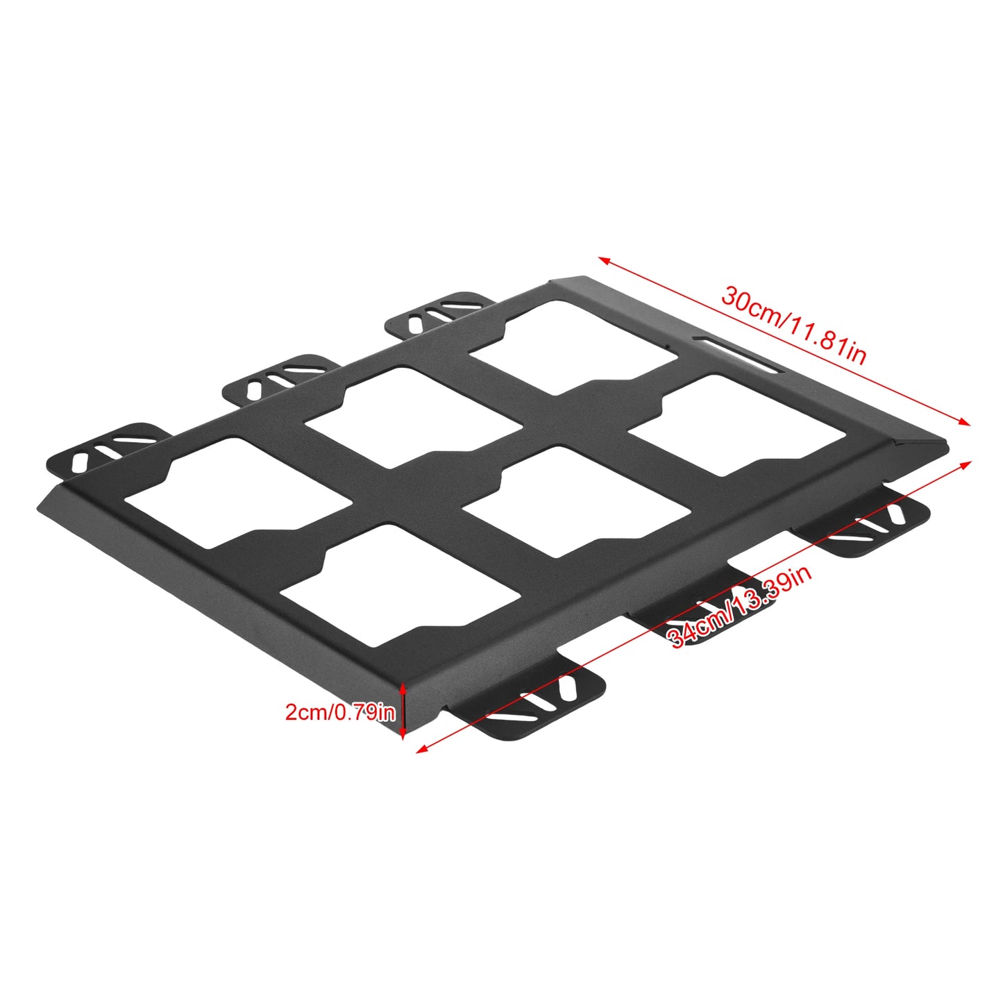 Mounting Plate Half Plate Replacement for Milwaukee Packout Toolboxes 50Lbs Wall Mount Organizer Storage and Organization System
