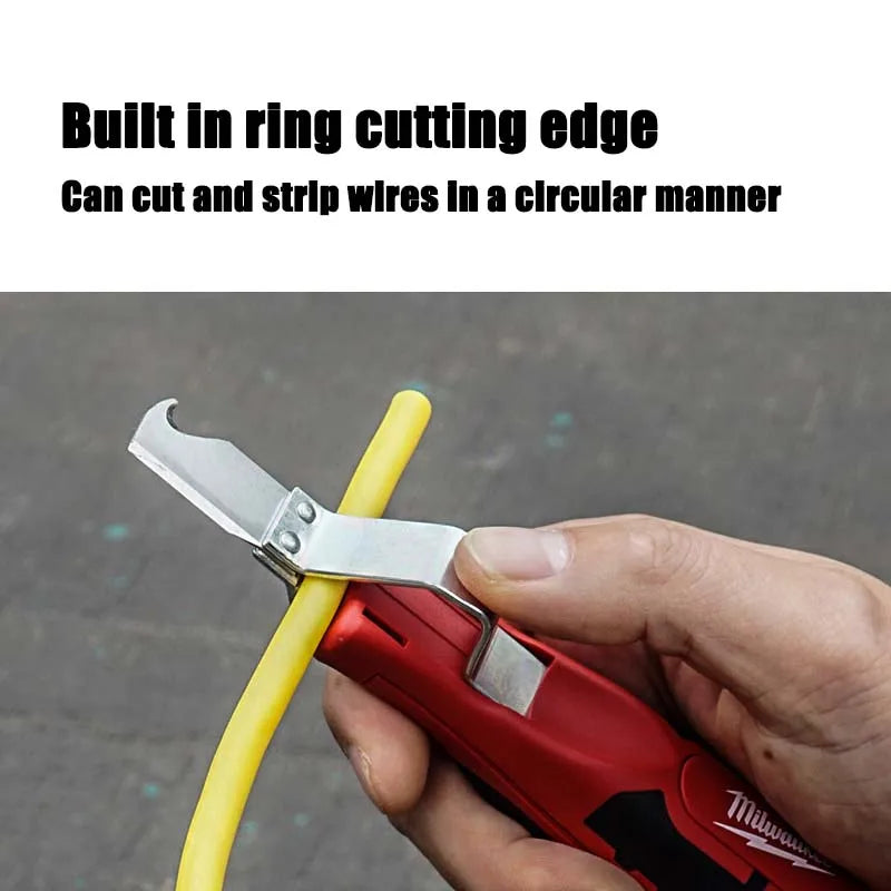 Milwaukee Peeling knife, wire stripper, peeling tool, electrician tool, cable stripping knife, manual tool accessories4932498269