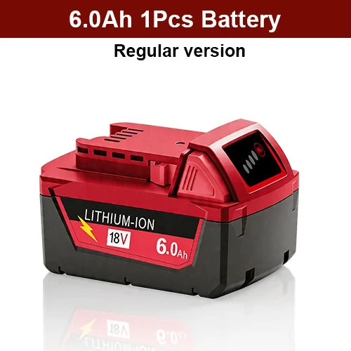 For Milwaukee M18 12.0Ah Battery XC 12000mAh Replacement for 48-11-1860 M18B5 18V Li-ion Cordless Power Tool High Capacity18650