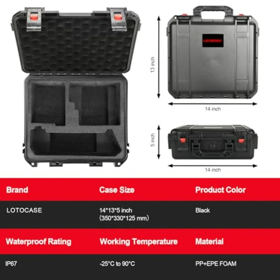 【Spot goods】Case for Milwaukee Oscillating Multi Tool - Power Tools Box for Milwaukee M18 M12 2836-20/2626-20/2526-20/2426-20 W