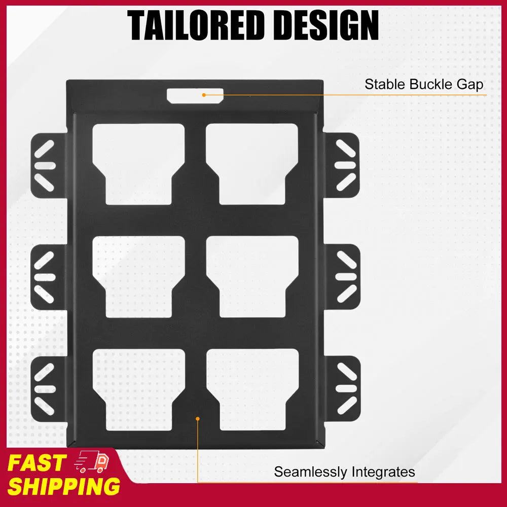 Mounting Plate Half Plate Replacement for Milwaukee Packout Toolboxes 50Lbs Wall Mount Organizer Storage and Organization System