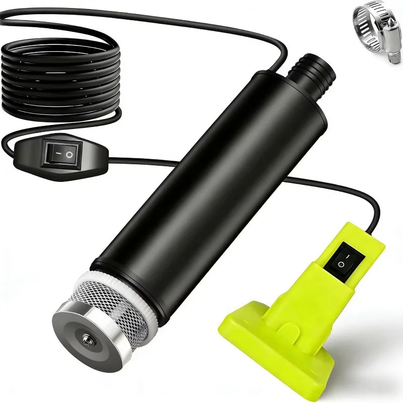 Portable Cordless Submersible Pump for Makita/Milwaukee/Ryobi 18/20V Lithium Batteries Multi-purpose Submersible Pump for Garden