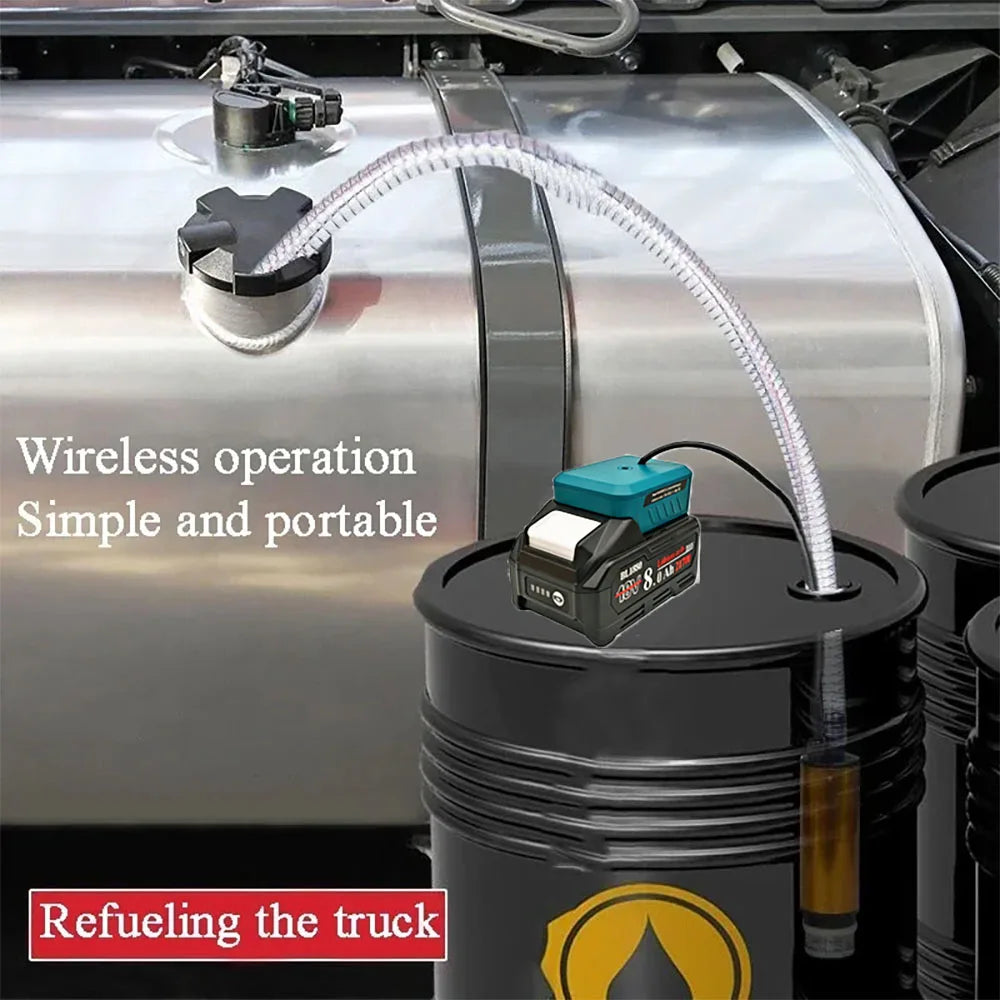 For Makita For Dewalt For Milwaukee For Bosch 18V Lithium Ion Battery Portable Suction Water Pump Oil Well Machine Drainage Pump
