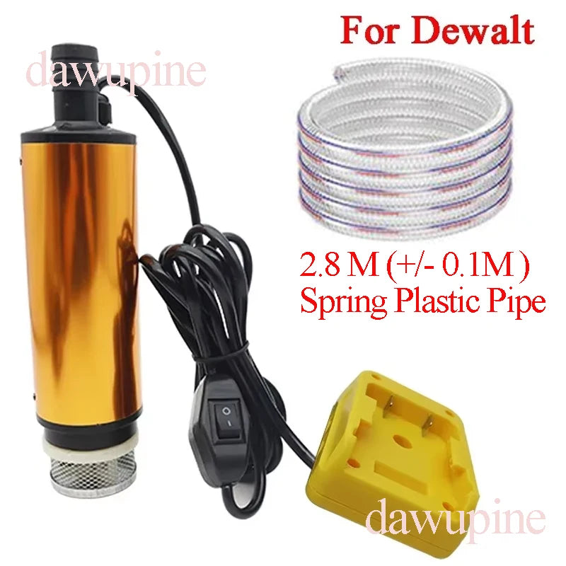 For Makita For Dewalt For Milwaukee For Bosch 18V Lithium Ion Battery Portable Suction Water Pump Oil Well Machine Drainage Pump